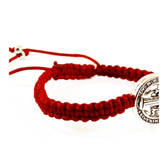 Saint Benedict Red Bracelet - Picture 4 of 4